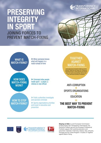 Just say no to match-fixing